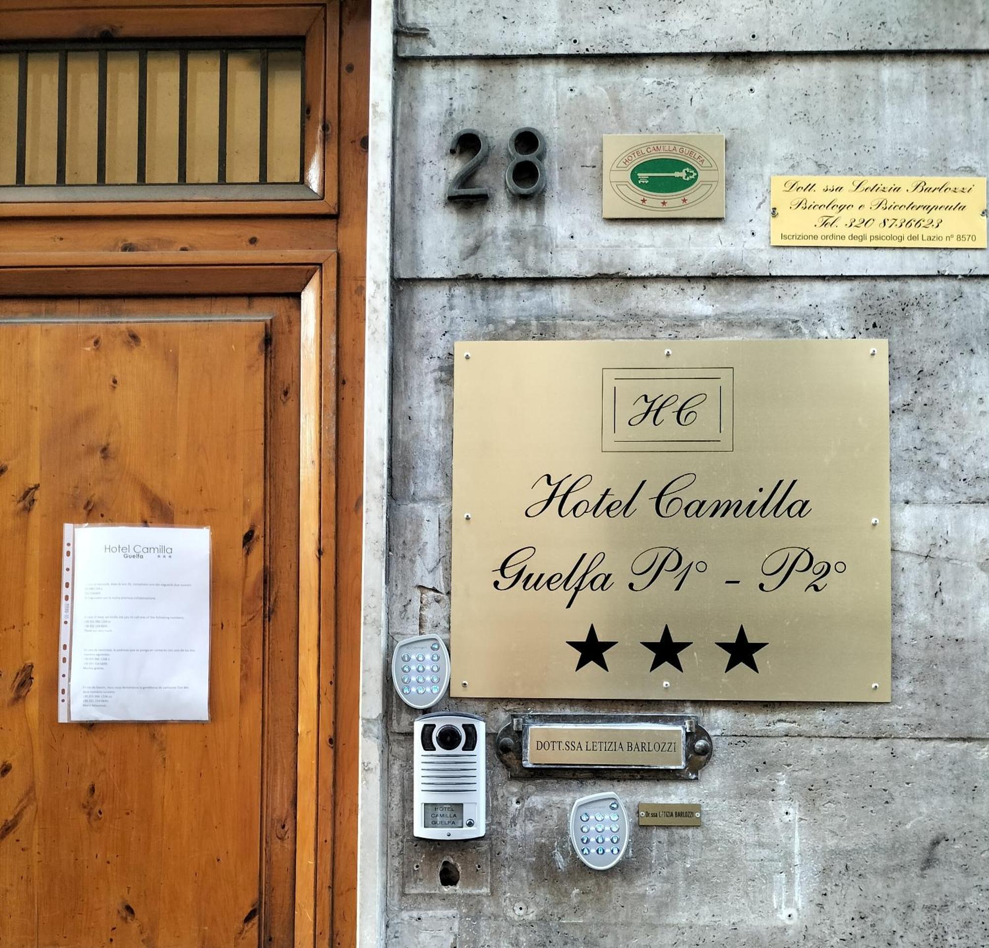 Hotel Guelfa Florencia Exterior foto